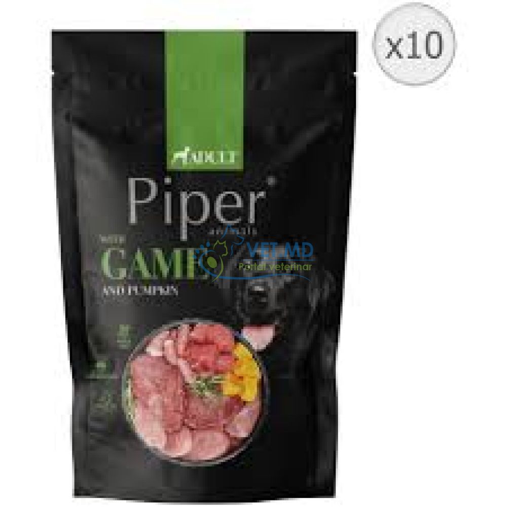 PIPER ADULT CARNE DE VANAT & DOVLEAC Hrana umeda - Plic